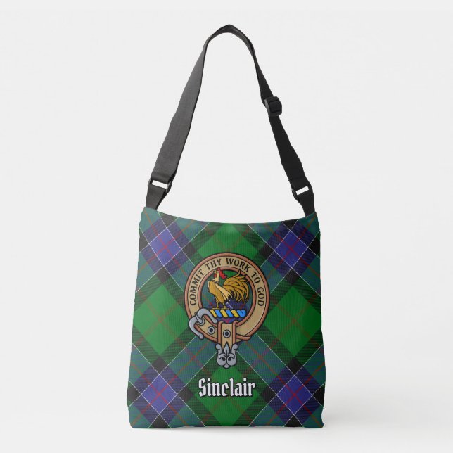 Bolso Cruzado Clan Sinclair Hunting Tartan (Anverso)