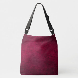 Bolso Cruzado Claret Color Sólido Plano