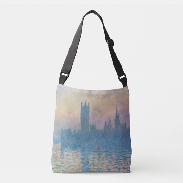 Bolso Cruzado Claude Monet - Casas del Parlamento (Anverso)