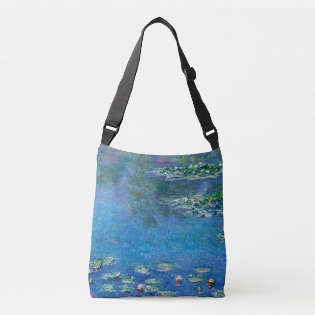 Bolso Cruzado Claude Monet - lirios de agua 1906 (Anverso)