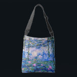 Bolso Cruzado Claude Monet - Water Lilies, 1919<br><div class="desc">La famosa pintura de Claude Monet sobre Water Lilies,  1919.</div>