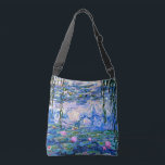 Bolso Cruzado Claude Monet - Water Lilies, 1919<br><div class="desc">La famosa pintura de Claude Monet sobre Water Lilies,  1919.</div>