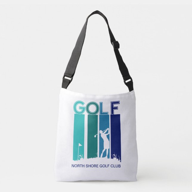 Bolso Cruzado Club de Golf Personalizado Woman Golfer (Anverso)