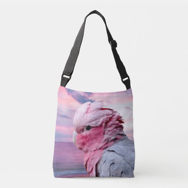 Bolso Cruzado Cockatoo de Galah (Anverso)