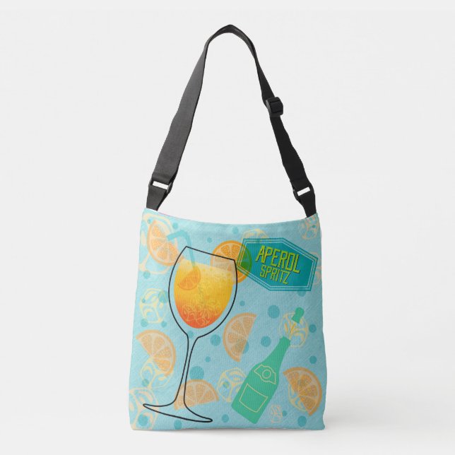 Bolso Cruzado Cóctel Aperol Spritz (Anverso)