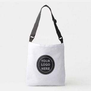 Bolso Cruzado Código QR negro elegante y elegante