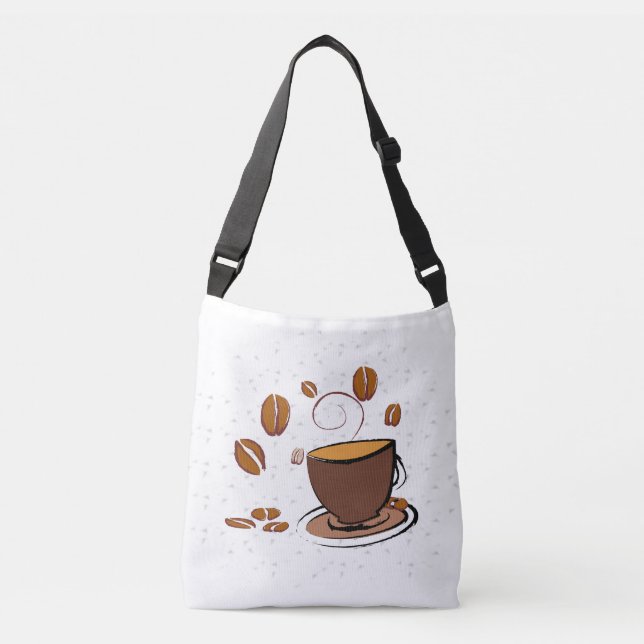 Bolso Cruzado Coffee Love (Anverso)