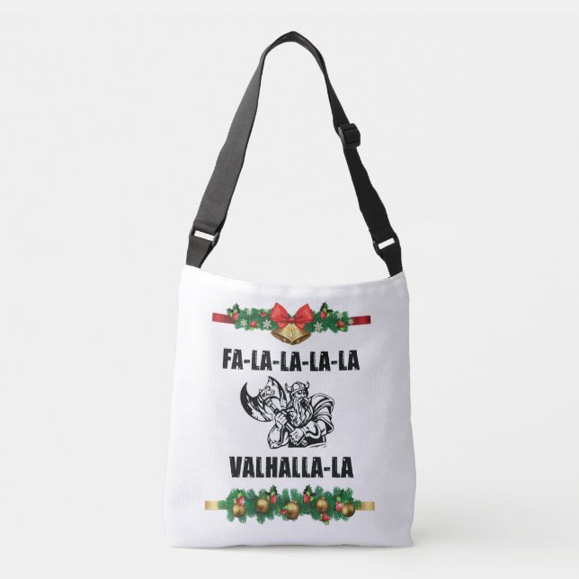 Bolso Cruzado Cojín decorativo Valhalla navidades (Anverso)