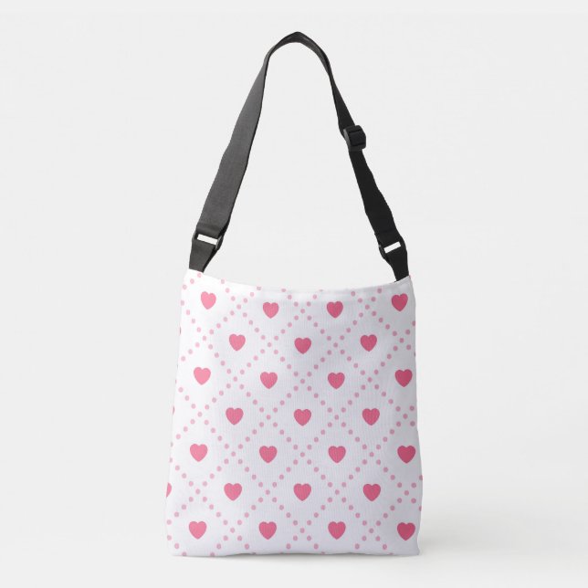 Bolso Cruzado Colección de Día de San Valentín de corazón Rústic (Anverso)