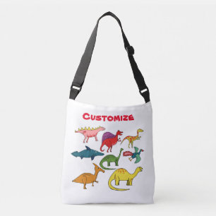 Bolso Cruzado Colección de dinosaurios de Cuadros Thunder_Cove