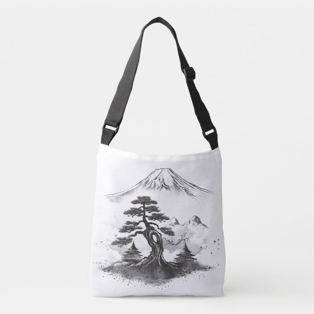 Bolso Cruzado Colección de estilos japonés (Anverso)
