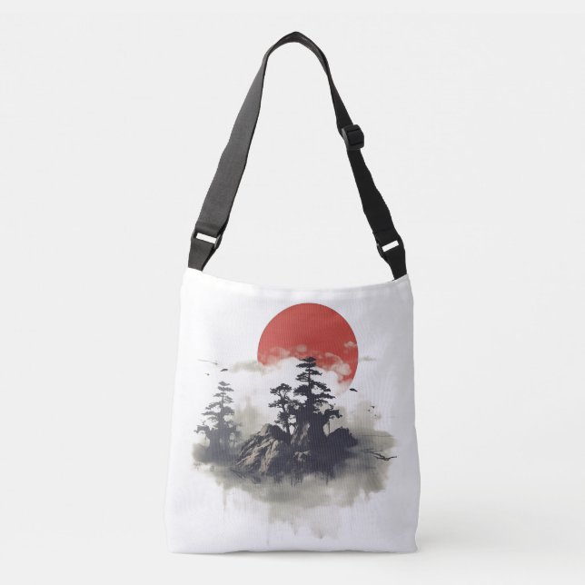 Bolso Cruzado Colección de estilos japonés (Anverso)