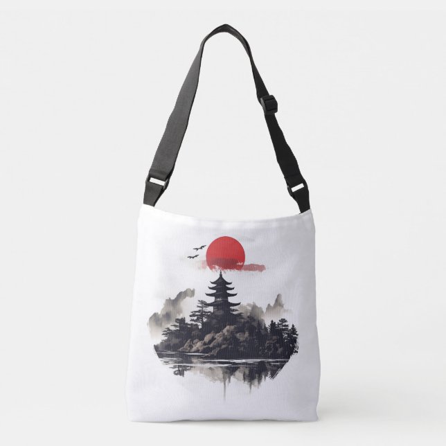 Bolso Cruzado Colección de estilos japonés (Anverso)