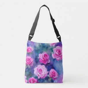 Bolso Cruzado Colección de moda de color acuático rosa rosa rosa