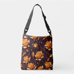 Bolso Cruzado Colección de Rosas de Luxury Gold Boho