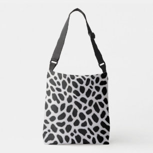 Bolso Cruzado Colección elegante de Leopardo Blanco de lujo