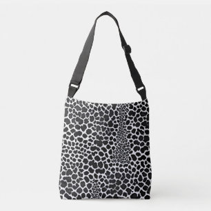 Bolso Cruzado Colección elegante de Leopardo Blanco Moderno de l