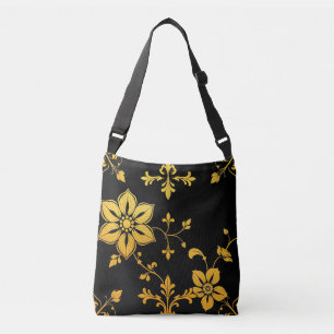 Bolso Cruzado Colección Floral Elegante Lujo Popular