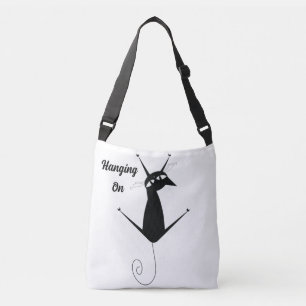 Bolso Cruzado Colgar en gato negro