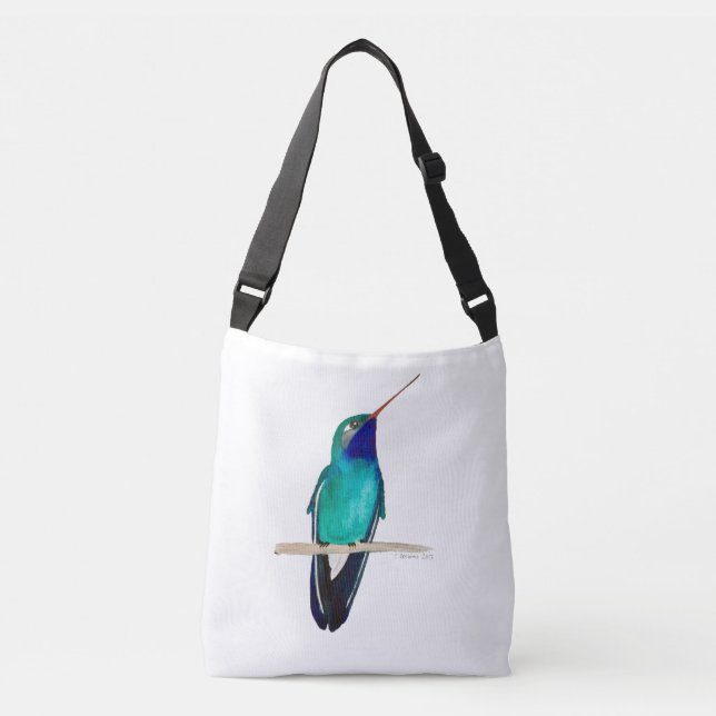 Bolso Cruzado Colibrí (Anverso)