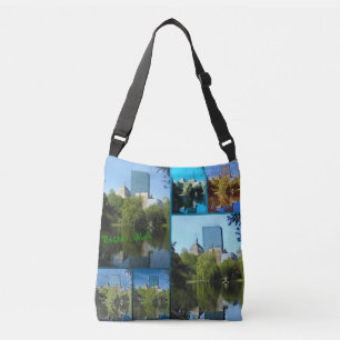 Bolso Cruzado Collage de fotos del Jardín Público de Boston 2016