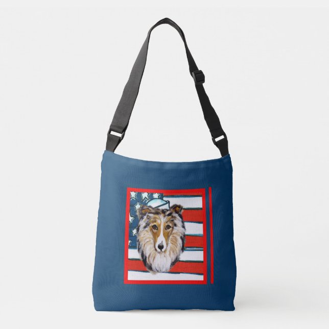 Bolso Cruzado Collie (Anverso)