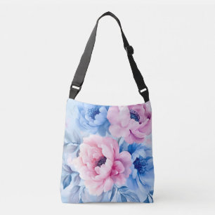 Bolso Cruzado Color de agua de los Petelitos de la Bloom Vintage