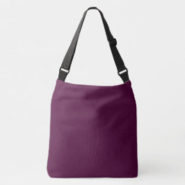 Bolso Cruzado Color de la plancha de color púrpura tirio