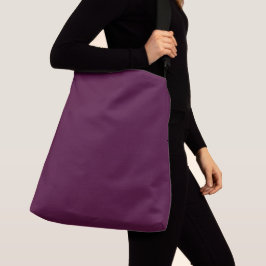 Bolso Cruzado Color de la plancha de color púrpura tirio