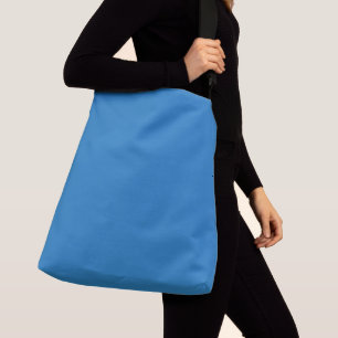 Bolso Cruzado Color de la plancha sólido azul de acero