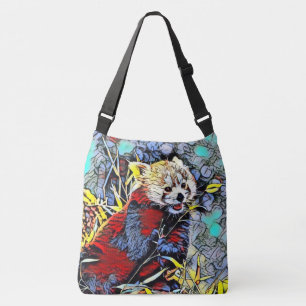 Bolso Cruzado Color Kick - Panda rojo
