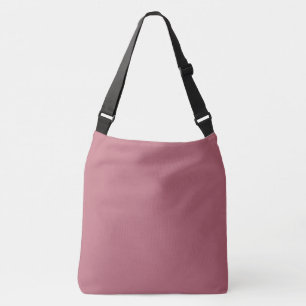 Bolso Cruzado Color sólido de canela lisa
