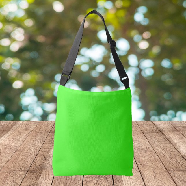 Bolso Cruzado Color sólido verde neón (Subido por el creador)