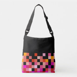 Bolso Cruzado Colores atrevidos, buen diseño gráfico