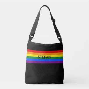 Bolso Cruzado COLORES DE LA BANDERA DEL ARCOÍRIS + tus ideas