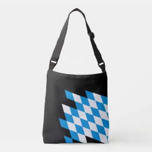 Bolso Cruzado Colores de la bandera del estado de BAVARIA