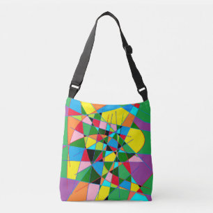 Bolso Cruzado Colores grandes estilo rojo verde azul