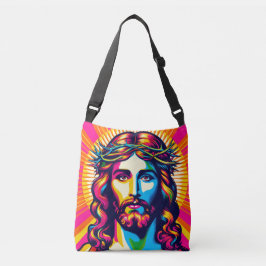 Bolso Cruzado Colorful Jesus Bag.