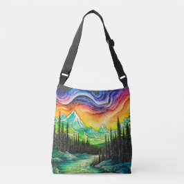 Bolso Cruzado Coloridas Luces del Norte