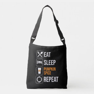 Bolso Cruzado Come. Duerme. Mezcla de especias. Repite