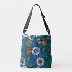 Bolso Cruzado Comedores de abejas con azul
