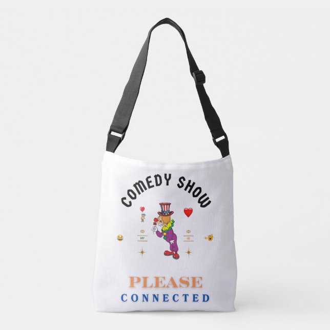 BOLSO CRUZADO COMEDY SHOW  (Anverso)