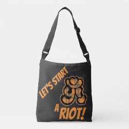 Bolso Cruzado Comencemos una declaración de rock de punk antidis
