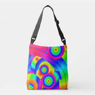 Bolso Cruzado Cometa abstracta