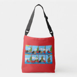 Bolso Cruzado Cómo decorar un cómic de árbol de Navidad