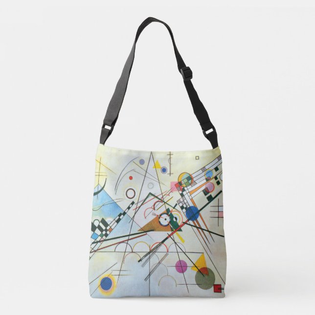 Bolso Cruzado Composición VIII de Wassily Kandinsky (Reverso)
