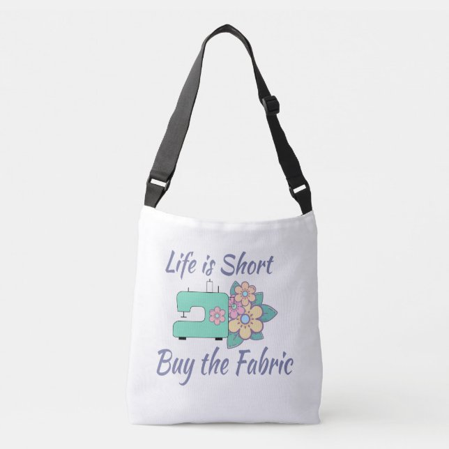 Bolso Cruzado Comprar la tela, costura, tejido, manualidades (Anverso)