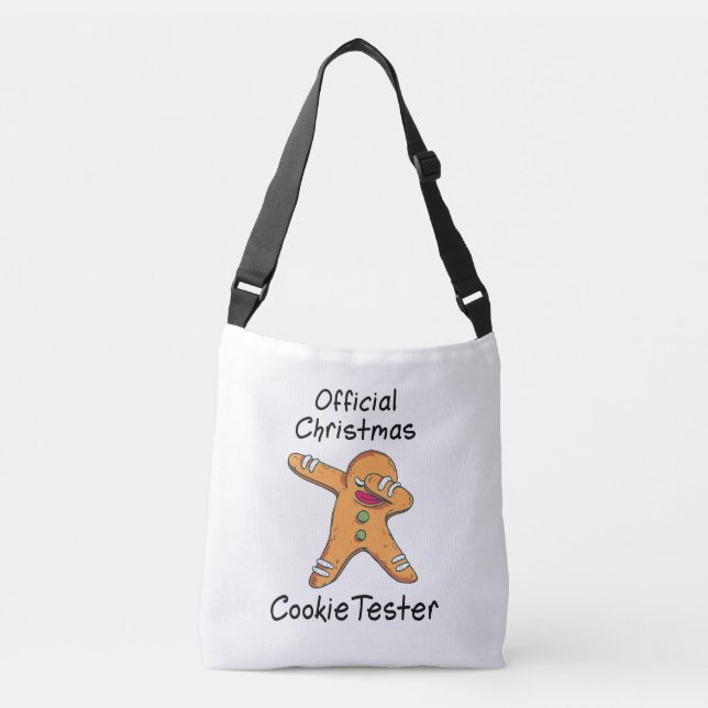 Bolso Cruzado Comprobador de cookies de Navidades oficiales (Anverso)