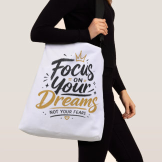 Bolso Cruzado Concéntrate En Tus Sueños No En Tus Miedos