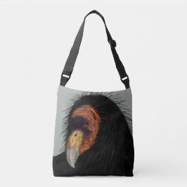 Bolso Cruzado Cóndor de California Ilustrado